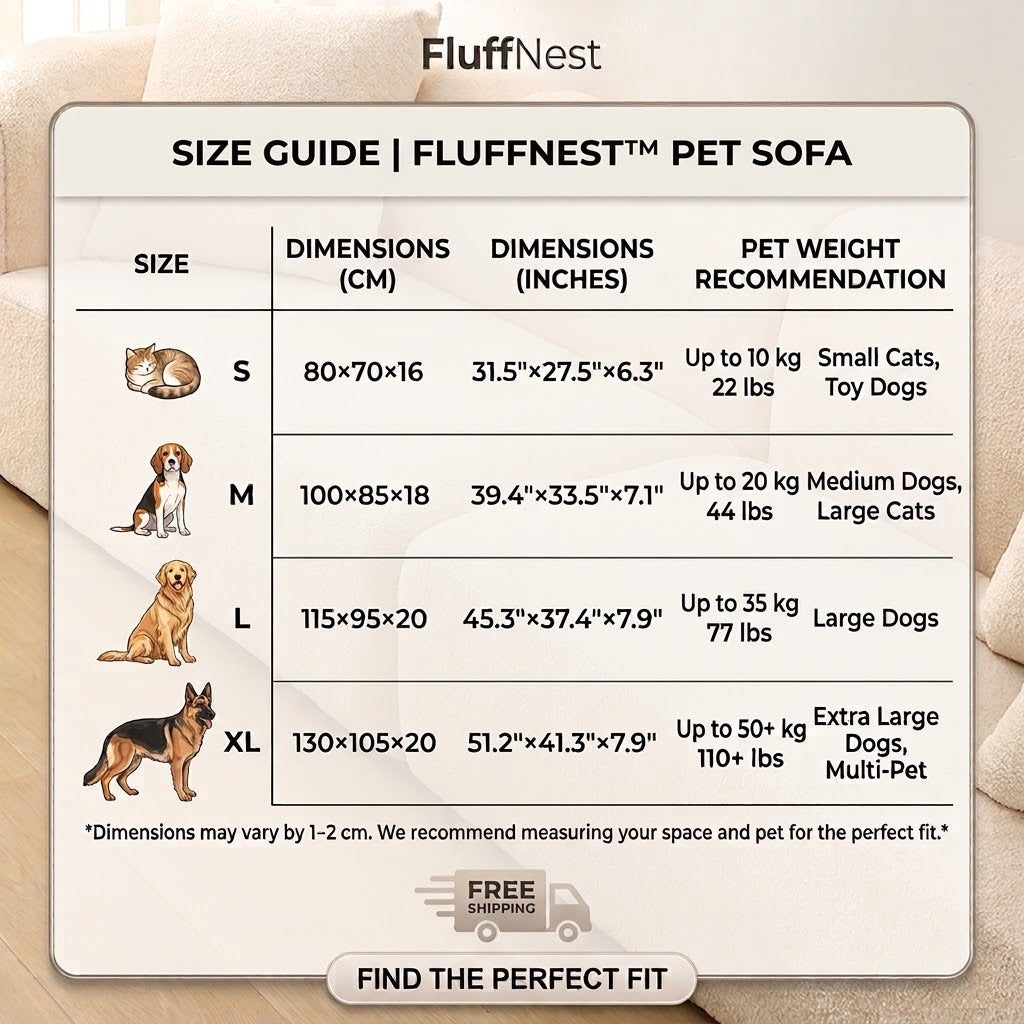 FluffNest Bed